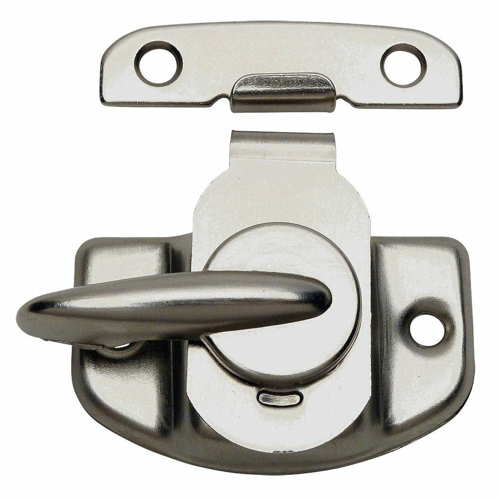 Designers Impressions Satin Nickel Cam-Action Window Sash Lock: 53621