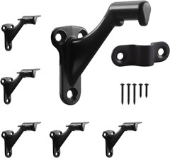 Handrail Stair Brackets 3″ Oil Rubbed Bronze Finish, 6 Pack Heavy Duty Support H