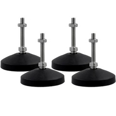 M8x50mm Leveling Feet, 3.25 Inch Height & 880 lb Capacity, Heavy Duty Adjusta…