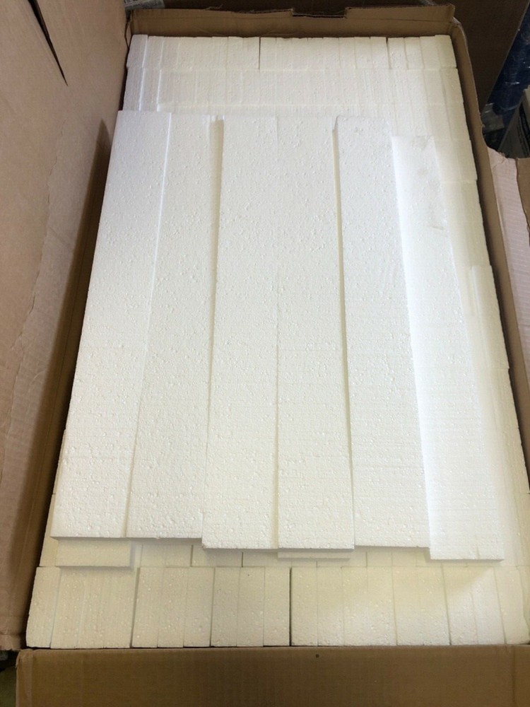 Chief Industries Styrofoam Thermal Spacer 1x3x23 2.0# QTY 250 Pieces