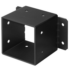 8×8 Post Base, 8-Gauge Heavy Duty Steel Anchor Bracket – for Pergola, Deck