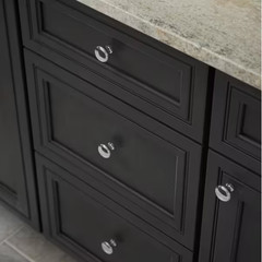 SET OF 6 NEW Liberty 1.25″ Chrome Round Drawer Pulls Cabinet Knob-P50150H-CHR-C5