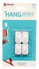 Removable Wall Fasteners, White, Micro, 4-Ct. – VEL-30102-USA