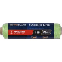 Tru-guard 642351 Twisted Nylon Mason Line Twine, Neon Yellow, #18 X 260′