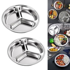 Reliable and for VERSATILE Stainless Steel Plates Perfect for Everyday Use