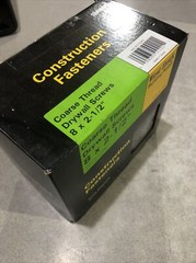 5 Pound Box STARBORN Drywall Screws #8 x 2” Philips Coarse Thread