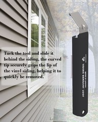 Vinyl Siding Tools 2 Pack –7 Inch Heavy Duty Vinyl Siding Repair with Durable…