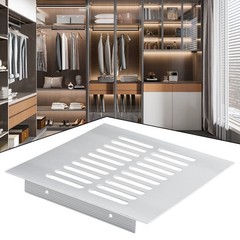 Ventilation Grille Wardrobe Air Vent Home Improvement 150x225mm 150x300mm