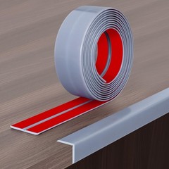 Wall Corner Protector, Peel and Stick Wall Corner Trim, Flexible Rubber Moldi…