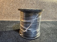 Twisted Polypropylene Rope 5/16″ x 1000 ft Black Braided Rope