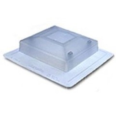NEW Duraflo 5975C Shed Light Roof Vent SQUARE DOME 19.5″ x 20.5″ 4802187
