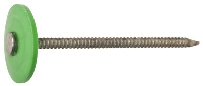 Fasn-Rite Galvanized Plastic-Capped Roofing Nails, 1-1/2 In., 2000-Ct. – 461502