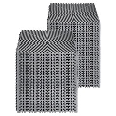 Interlocking Drainage Mat, 12” x 12” Modular Interlocking Cushion, 55 Pcs Splici