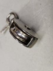 Campbell T7655042 2″ Nickel Swivel Eye Single Sheave Pulley Nickel