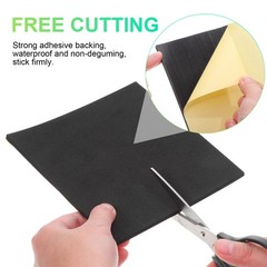 5 Pcs Sponge Neoprene Rubber Isolation Pads Anti Mats 150x150x5mm