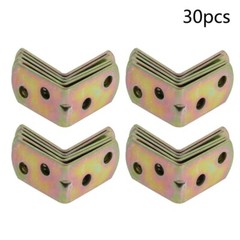 20-100mm Right Angle Bracket L-Shaped Corner Brace Shelf Iron Galvanized