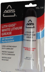 AGS White Lithium Grease #WL-1H 1.25 OZ. Tube Multi Purpose Lubricant NEW