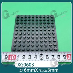 RUBBER FEET Self Adhesive Furniture BUMPERS ~ Black Small & Large