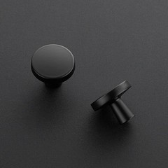 Ravinte 25 Pack Drawer Pulls 1-1/4 Inch Kitchen Cabinet 1-1/4″, Matte Black