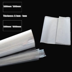 Clear Silicone Rubber Sheet Panel Pad Various Size & Thicknesses 0.1-1mm Sealing