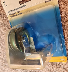 Joist Mount Single Pulley 2 Inch Zinc Plated National Hardware