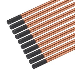 10pcs 5mmx305mm Carbon Arc Air Gouging Rods Copper Graphite Electrode Rods