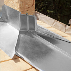 4” X 50′ Aluminum Flashing Roll Metal Roof Flashing for Garden Aluminum Roofing