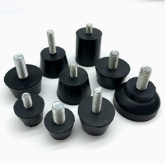 M6-M10 Rubber Adjustable Feet Screw Bolt Leveling Foot Machine Furniture Feet