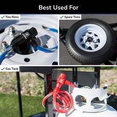 – 3/8 X 6 Keyed Locking Flexible Steel – Vinyl Wrap For