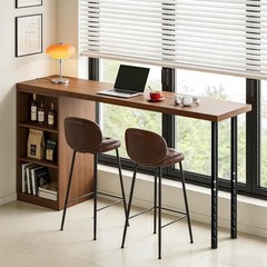 Qlly Adjustable Round Desk Leg 24-40 Inch 60-100Cm Home Office Diy Metal Table