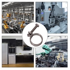 Protect and Secure Your Hoses with Smooth Wire Clamps 304 Stainless Steel
