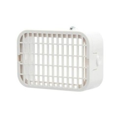 Amerimax Home Products (3 in. x 4 in.) White Vinyl Rodent Guard for durability