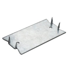 Qlvily 30PCS Nail Plates for Wood Studs, 1.5 x 3 Inch, 1.5″ x 3″, Silver