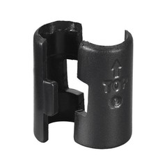 16pcs Wire Shelf Clips 1/2 Inch Wire Shelving Lock Clips Plastic
