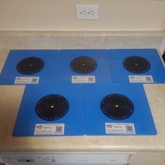 1 – QUICKFLASH P-50 UTILITY PIPE FLASHING PANEL NO CAULK 1/2″ – 3/4″ PIPE NEW