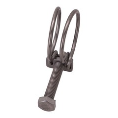 Easy Installation Wire Hose Clamp Strong Clamping Effect Plant Engineering Use