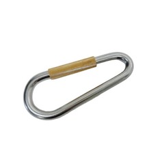5/16″ Carabiner Quick Link Spring Loaded Lock, 440 Lbs WLL, T304 Stainless Steel