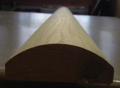 1 Piece Red Oak Decorative Hardwood Lumber Moulding 1-5/16″x3-1/2″x76-1/2″