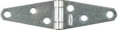 National Hardware N127-365 Light Duty Strap/Gate Hinges, Zinc, 2 In., 2-Pk. –