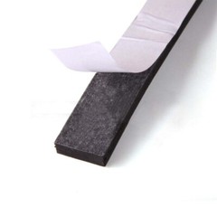 Rubber Self Adhesive Foam Sponge Seal Strip Cross Section 2mmx8mm TO 10mmx30mm