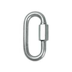 4Pcs D Ring Shackles Stainless Steel 304 Grade Corrosion Resistant Plated Silver