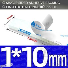 Silicone Rubber Strip – Adhesive Backed Roll – Various Widths, Thickne & Lengths