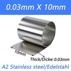 Flat Bar Plate Steel Metal Strip 10 20 30 50 ~ 400mm Width A2 Stainless Steel