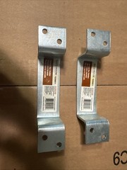 Gatehouse #605545 Hillman Group Closed Bar Holder, Zinc Finish – Lot Of (2)