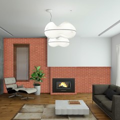 Zoeteoz 80 Pcs Faux Thin Brick Veneer Wall Tiles Inorganic Modified Clay