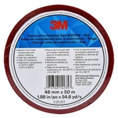 3M Construction Seaming Tape 8087CW, 1 Roll, Red, 48 mm x 50 m, Sheathing Tape