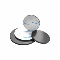 Solid Round Self Adhesive Rubber Pad Disc Sheet Gaskets Dia 10-100mm Thick 1-5mm