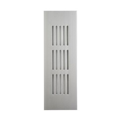 50mm Aluminium Rectangular Cabinet Wardrobe Air Vent Grille Ventilation-Cover