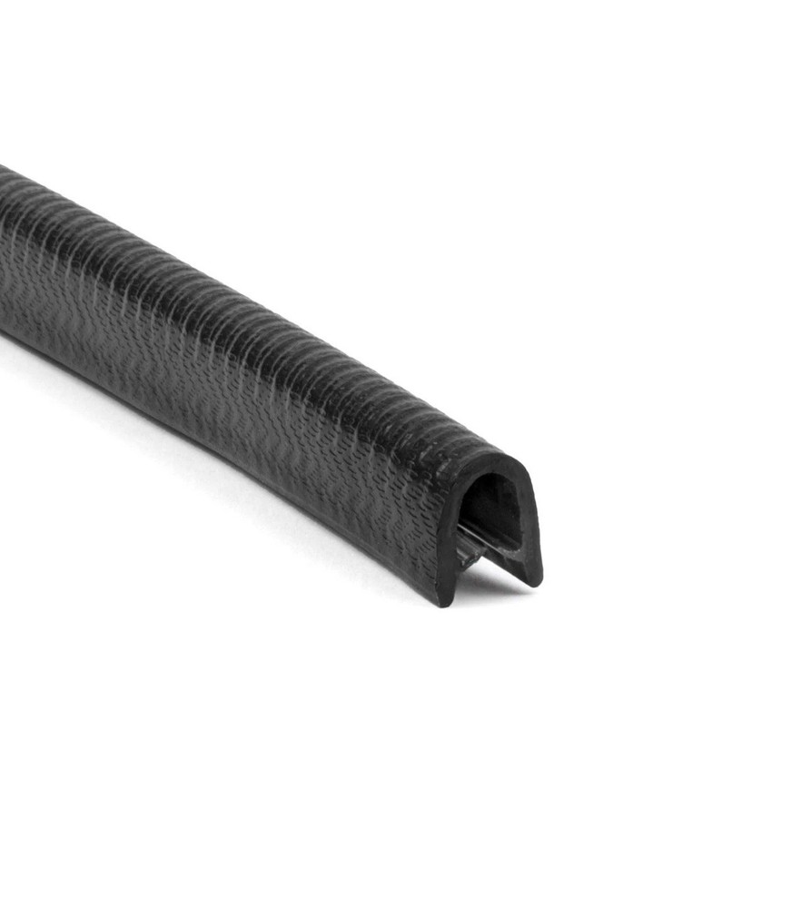 FlexSeals Flexible PVC Edge Trim 25ft Length, Fits 1/8″ – 3/16″ Thick Edge – …