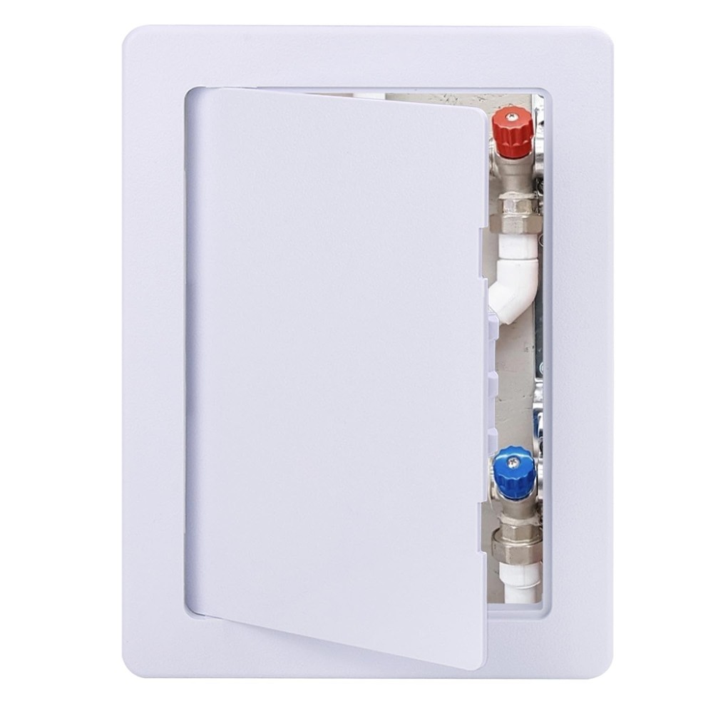 Suteck Plastic Access Panel for Drywall Ceiling 4 x 6 Inch 4 x 6inch, White